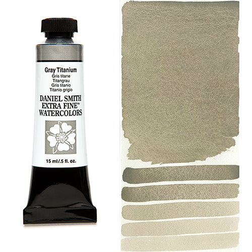Daniel Smith Extra-Fine Watercolors - 15ml - Black, Whites and Grays - Image 5