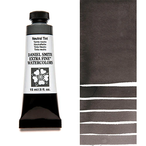 Daniel Smith Extra-Fine Watercolors - 15ml - Black, Whites and Grays - Image 6
