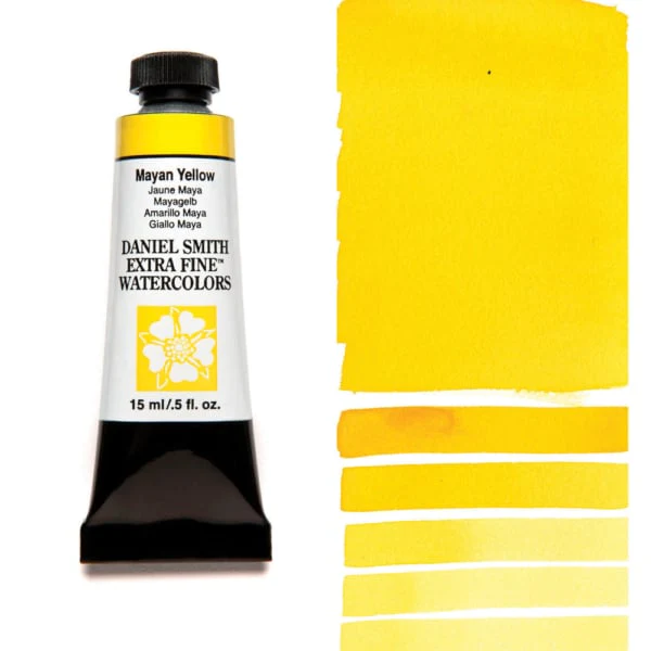 Daniel Smith Extra-Fine Watercolors - 15ml - Red's, Yellow's, Blue's and Mixing Colors - Image 17