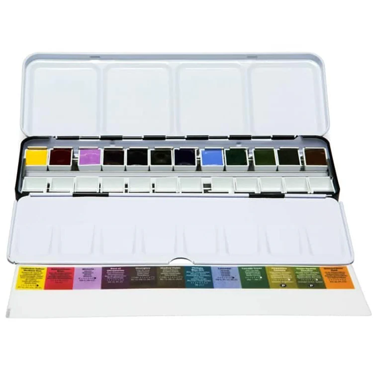 Daniel Smith Watercolor 1/2 Pans, Colors Of Inspiration, Set of 12 - Image 2