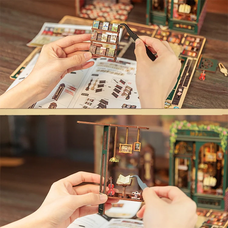 Diy Book Nook Kit: Owl Bookstore - Image 2
