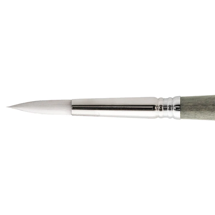 Escoda Travel Perla Synthetic White Toray Round Travel Brush, Various Sizes - Image 2