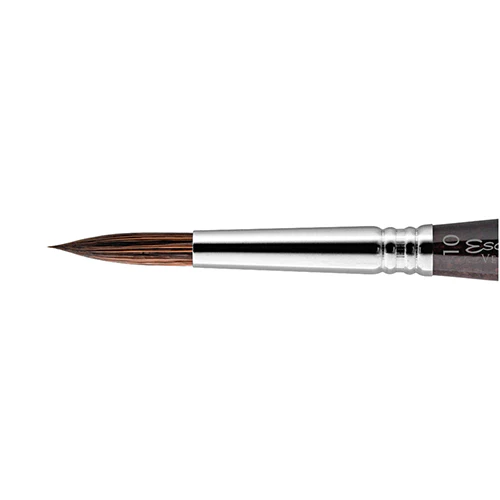 Escoda Versatil Synthetic Kolinsky Sable Round Travel Brush, Various Sizes - Image 2
