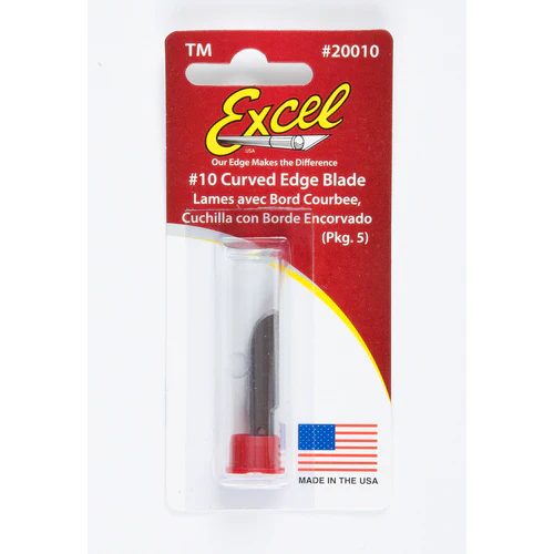 Excel #10 Curved Edge Blade 5pk - Image 3