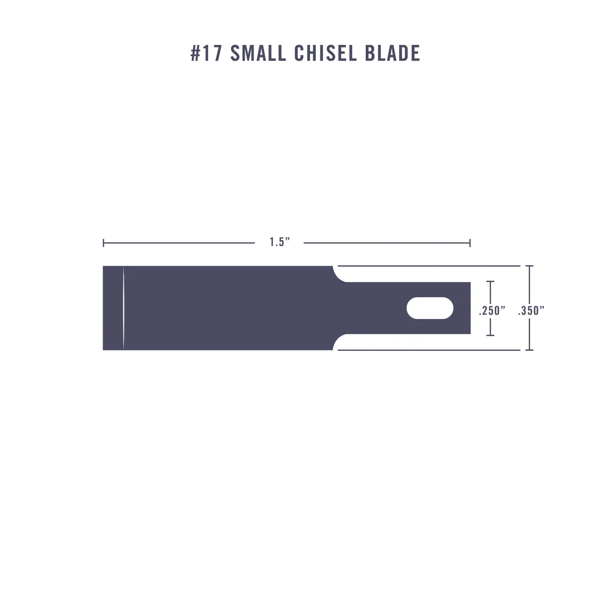 Excel #17 Chisel Blade 5 PK - Image 2