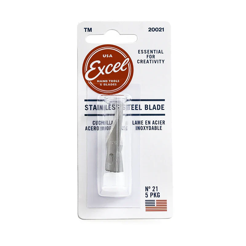 Excel #21 Stainless Steel Blade, 5pk or 15pk - Image 3