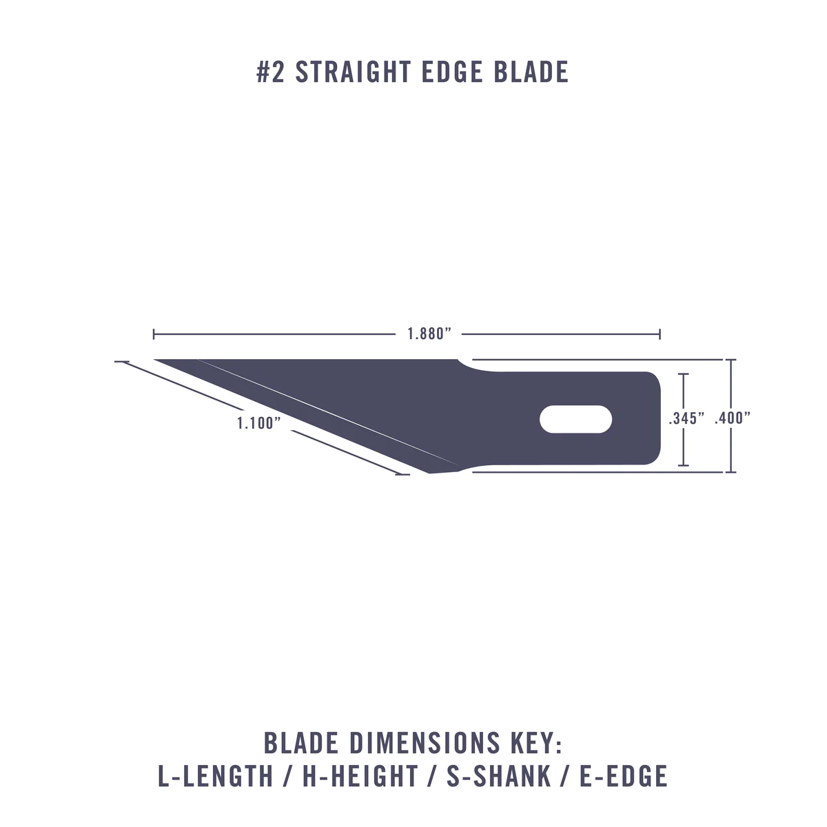 Excel Straight Edge #2 Blade, 5pk - Image 3