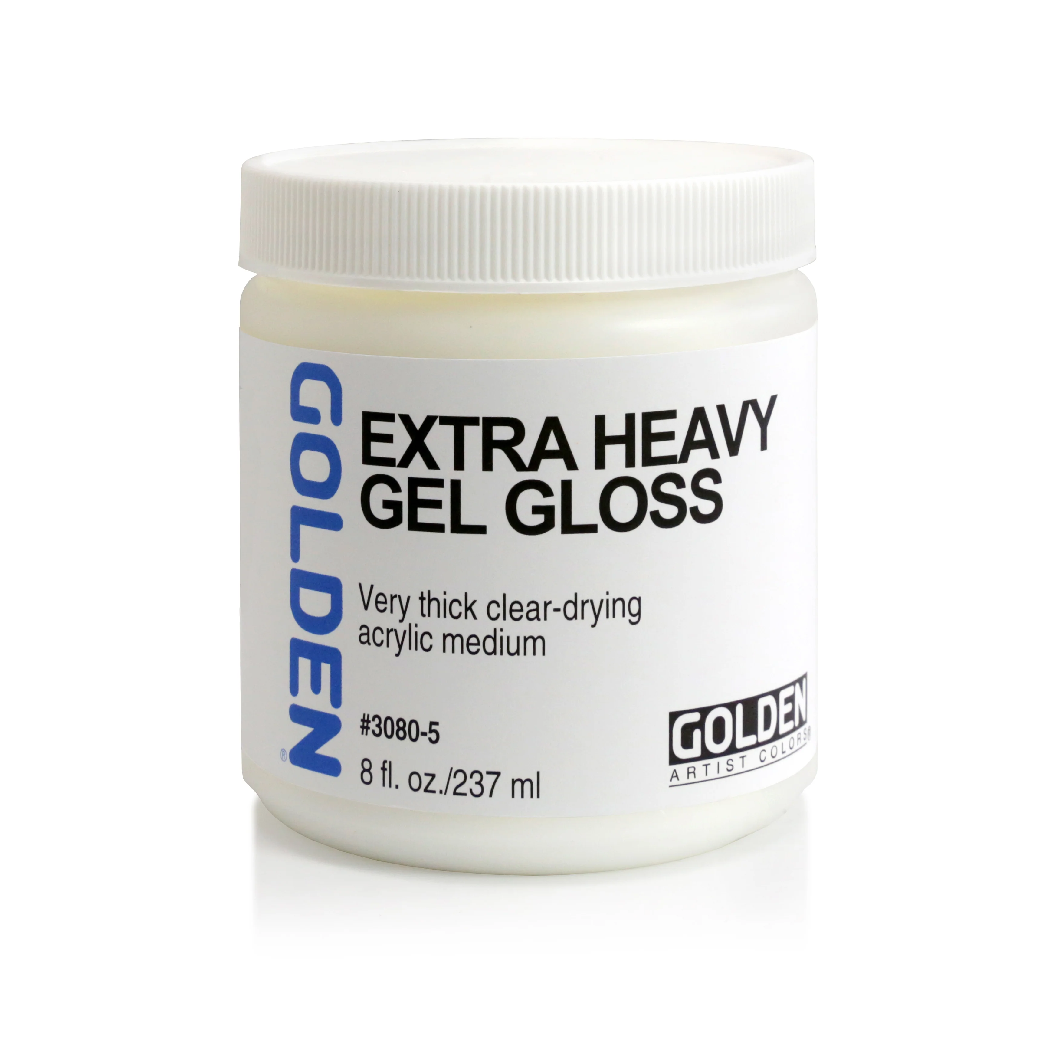 GOLDEN Extra Heavy Gel Medium (Gloss, Semi-Gloss, Matte) 8oz - Image 2