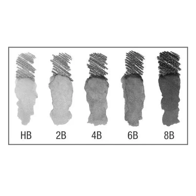 Faber-Castell Graphite Aquarelle Pencil set with Brush - Image 2