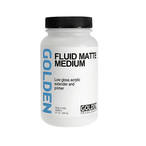 GOLDEN Fluid Matte Medium Various Sizes - Image 2