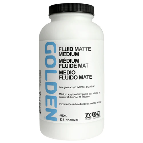 GOLDEN Fluid Matte Medium Various Sizes - Image 4