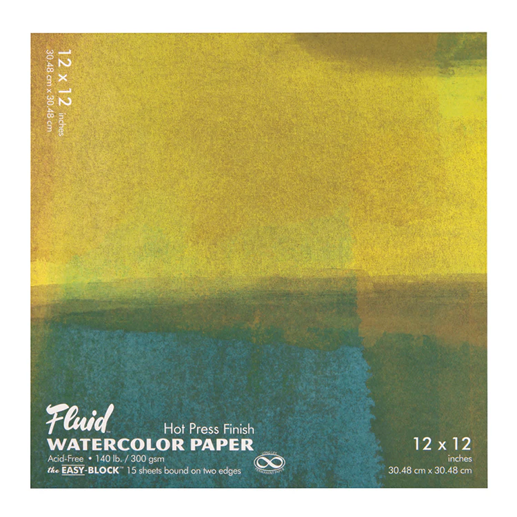 Fluid Watercolor Paper Hot Press Easy-Blocks - Image 11