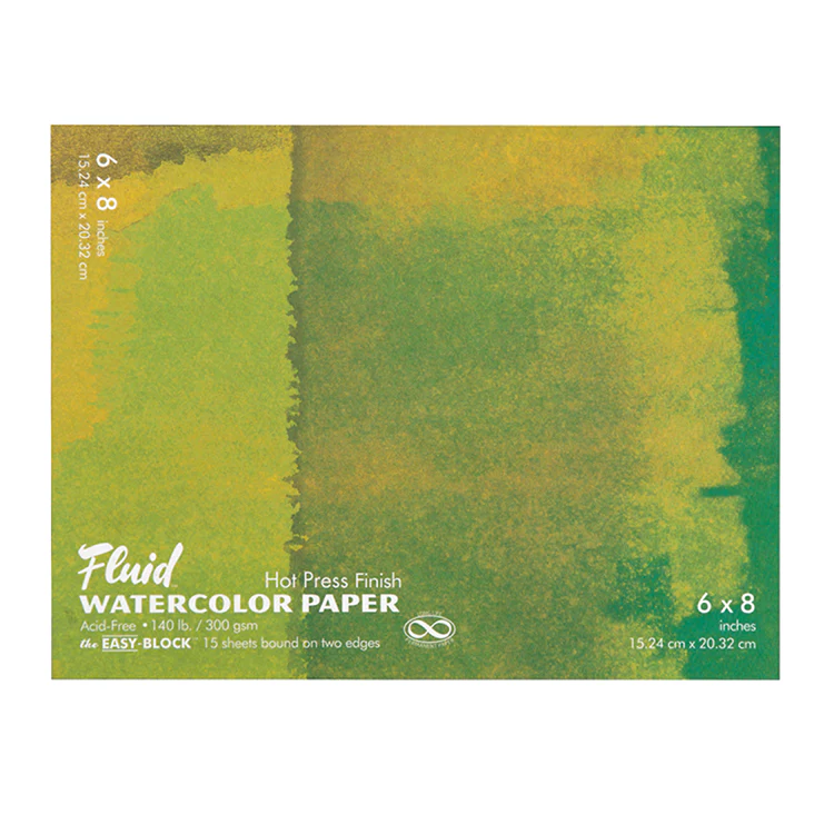 Fluid Watercolor Paper Hot Press Easy-Blocks - Image 6