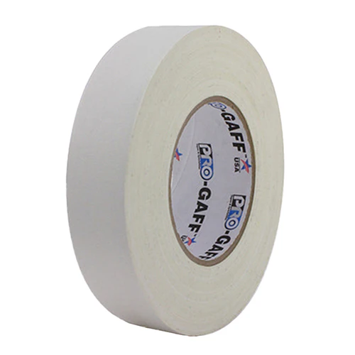 Pro-Gaff Gaffer Tape Black or White in 1" or 2" Widths - Image 3