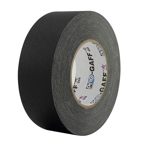 Pro-Gaff Gaffer Tape Black or White in 1" or 2" Widths - Image 4