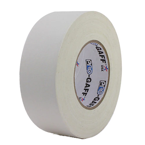 Pro-Gaff Gaffer Tape Black or White in 1" or 2" Widths - Image 5