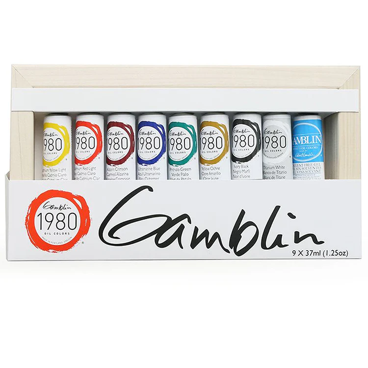 Gamblin 1980 Oils Introductory Set