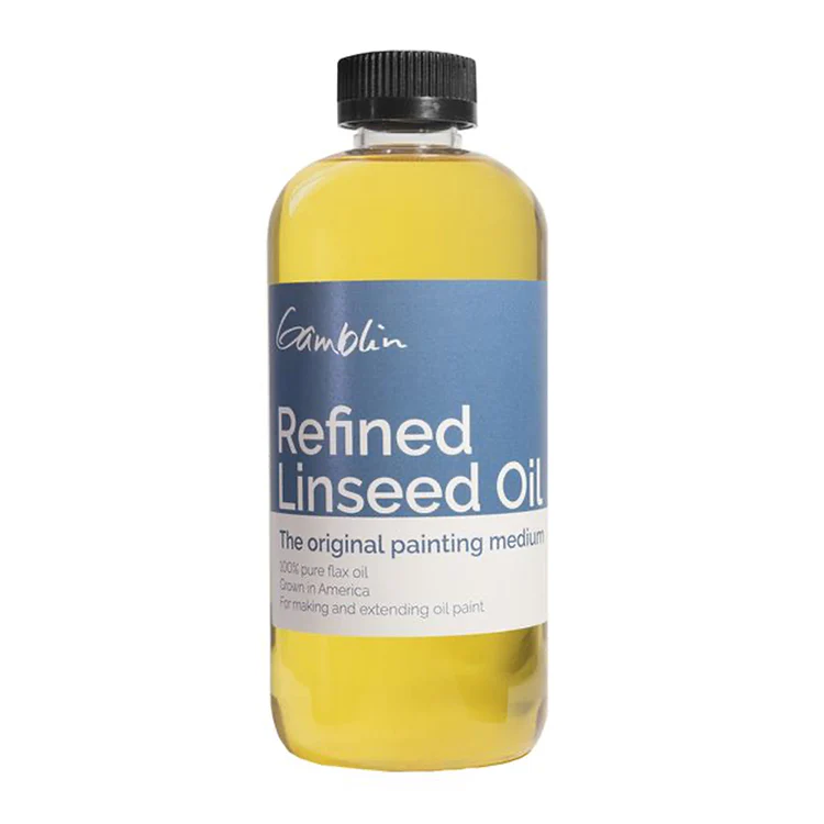 Gamblin Refined Linseed Oil - Image 4