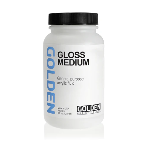 GOLDEN Gloss Mediums 8oz, 16oz, 32oz - Image 2
