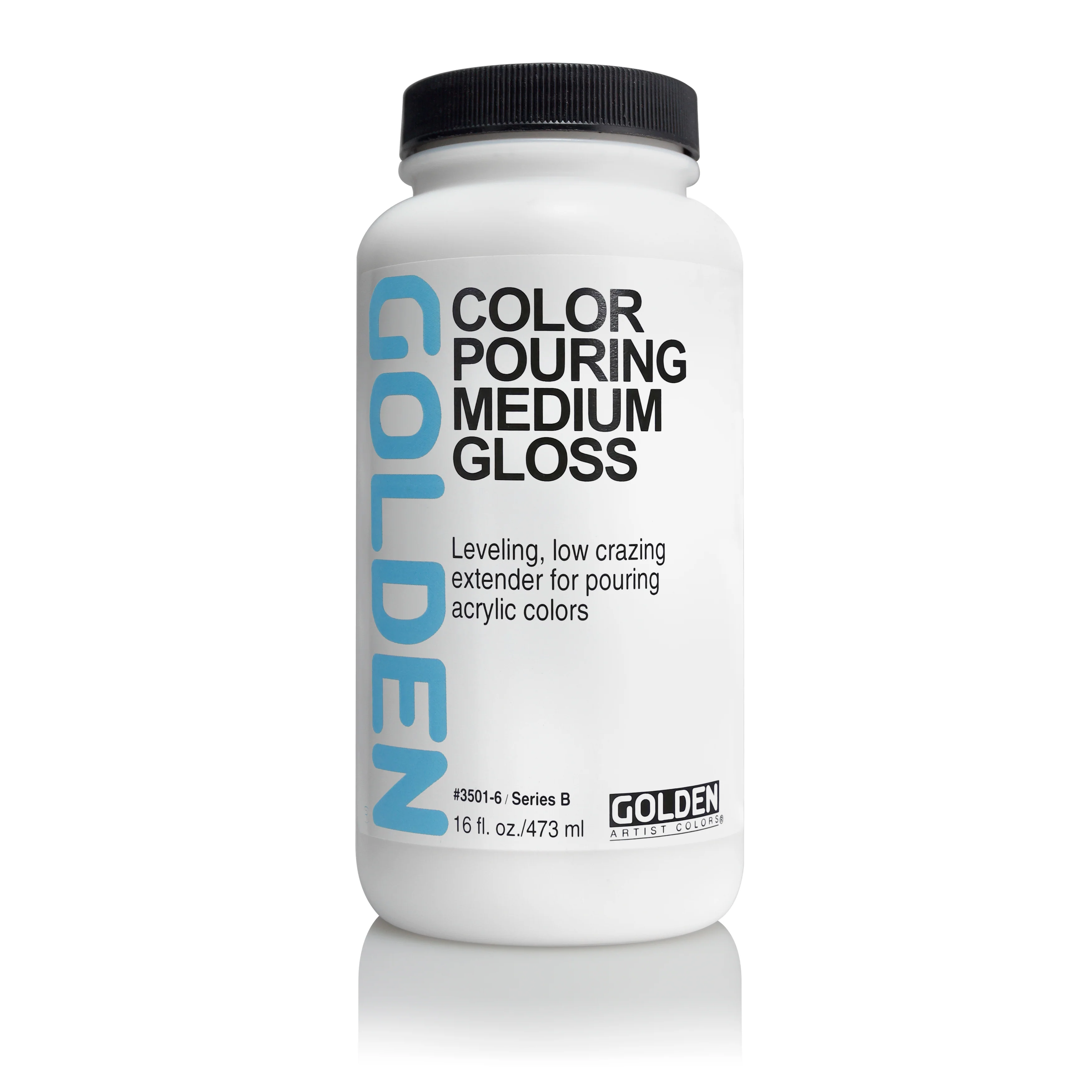 GOLDEN Color Pouring Mediums in Gloss or Matte - Image 3