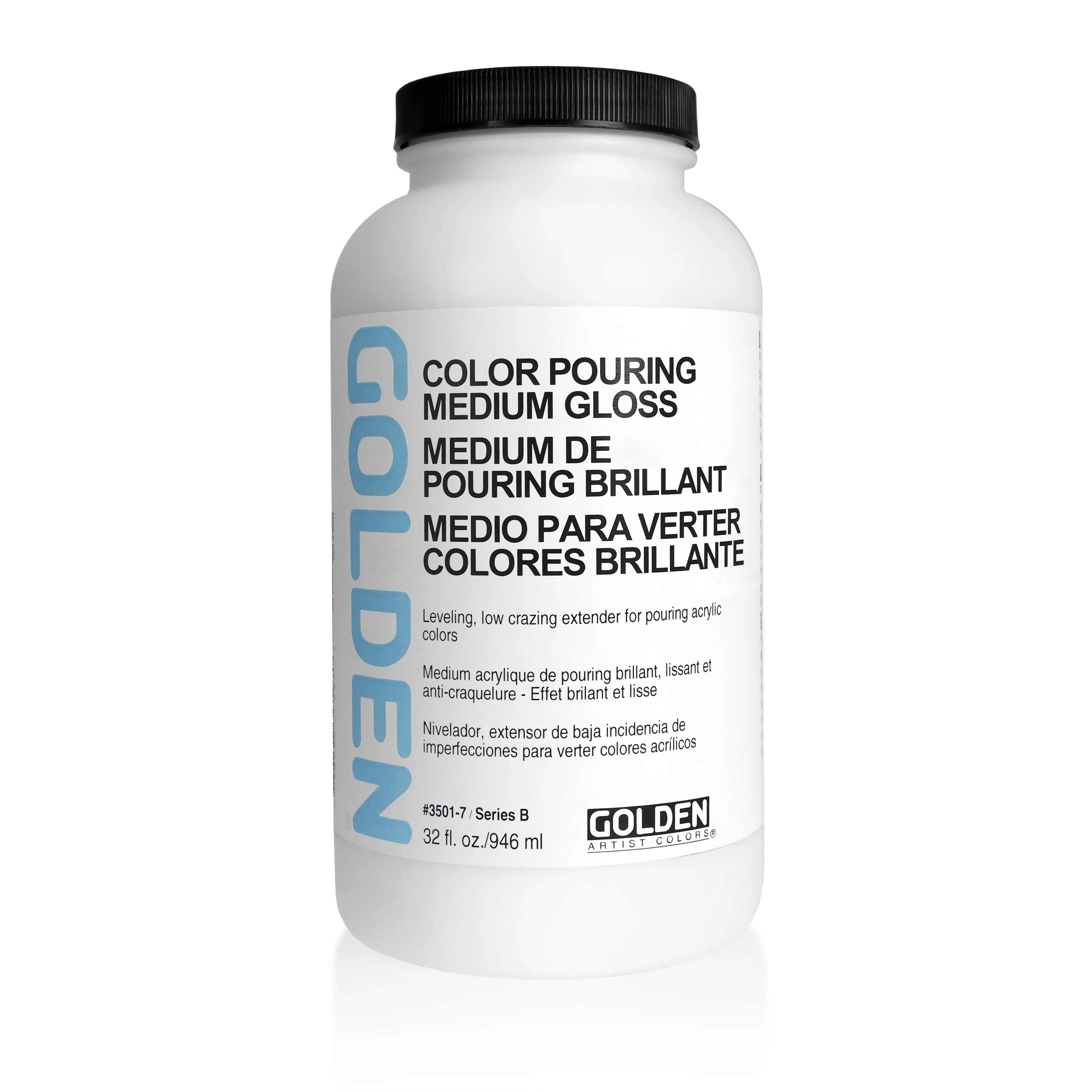 GOLDEN Color Pouring Mediums in Gloss or Matte - Image 4