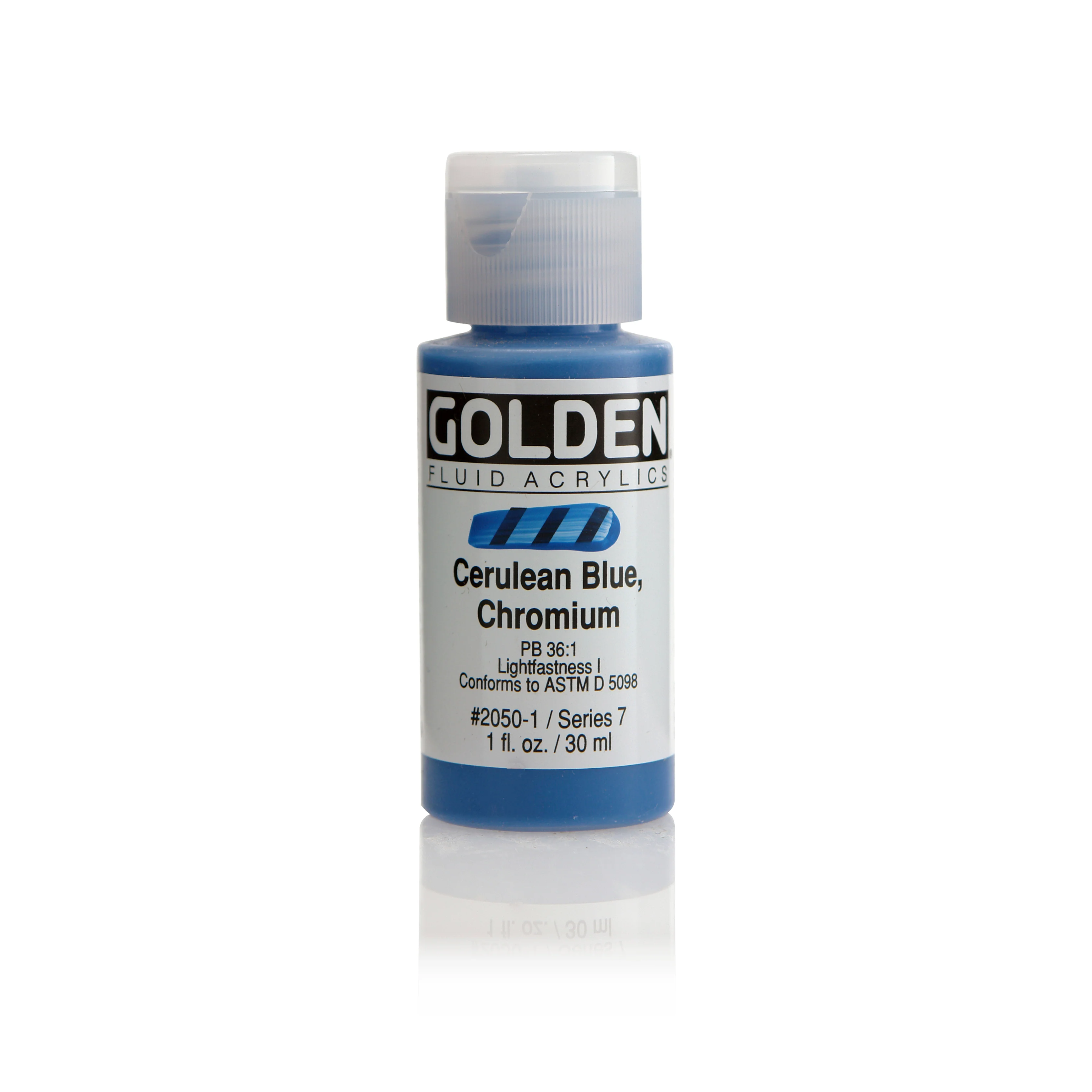 Golden Fluid Acrylics, 1oz Bottle in Various Colors - Image 29