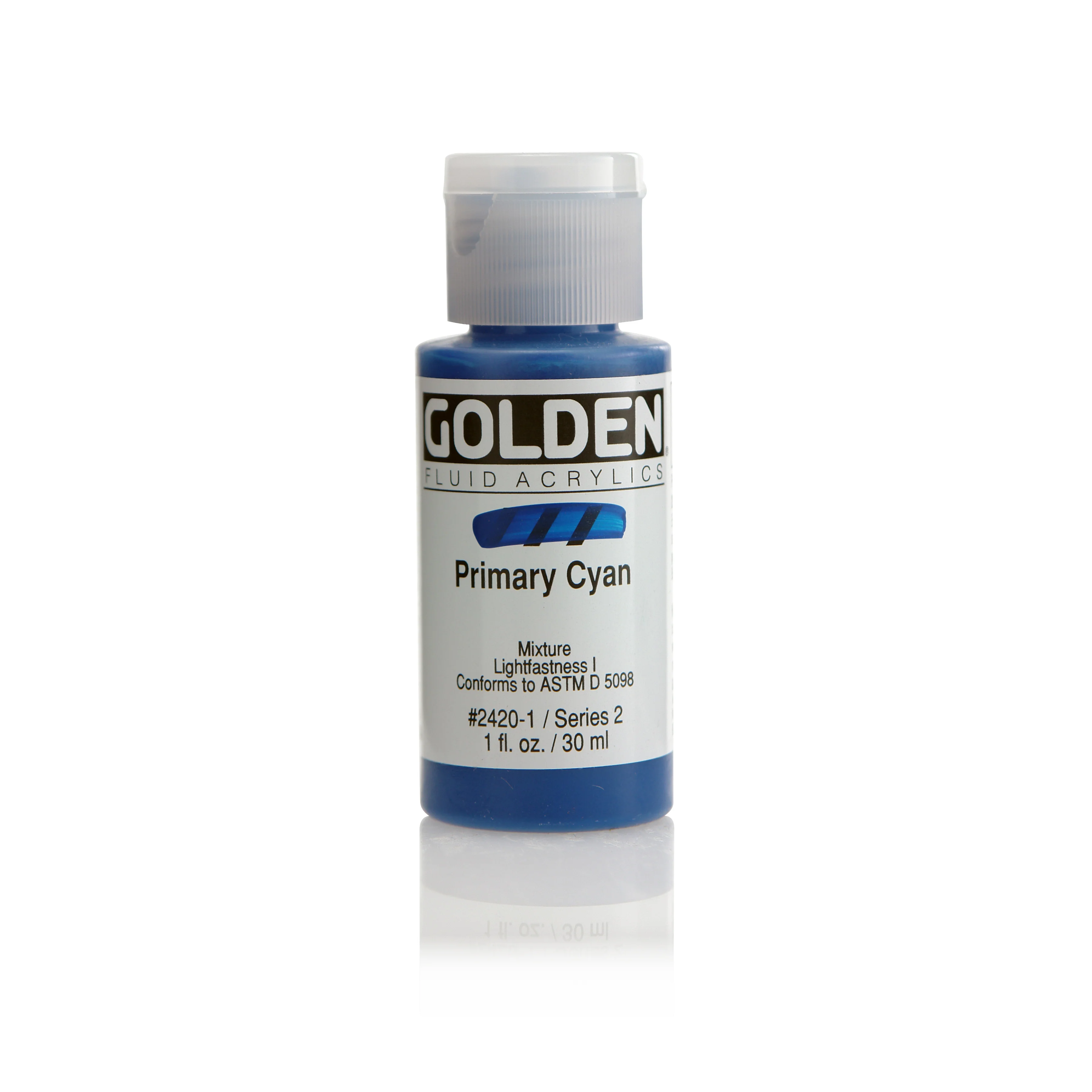 Golden Fluid Acrylics, 1oz Bottle in Various Colors - Image 34