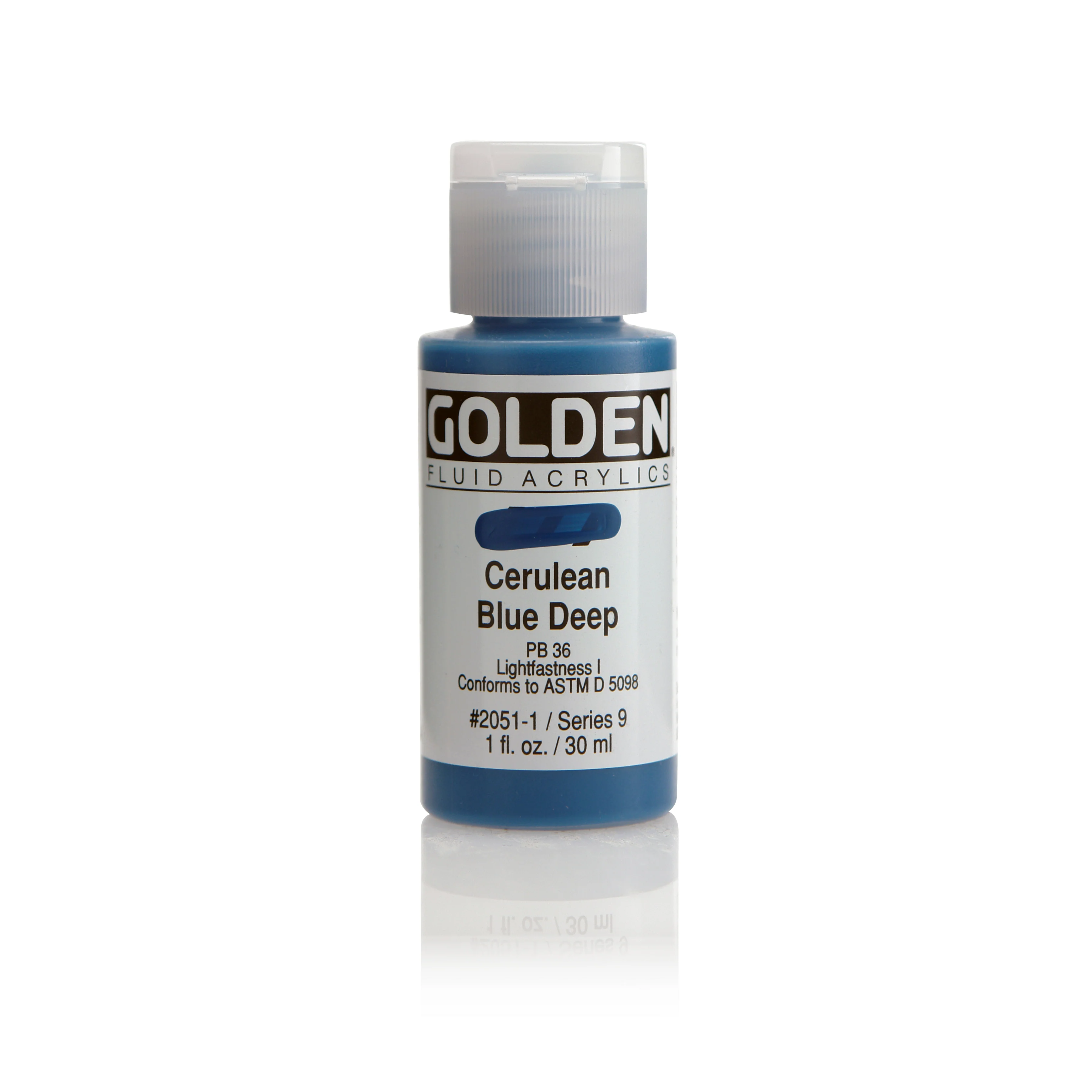 Golden Fluid Acrylics, 1oz Bottle in Various Colors - Image 35