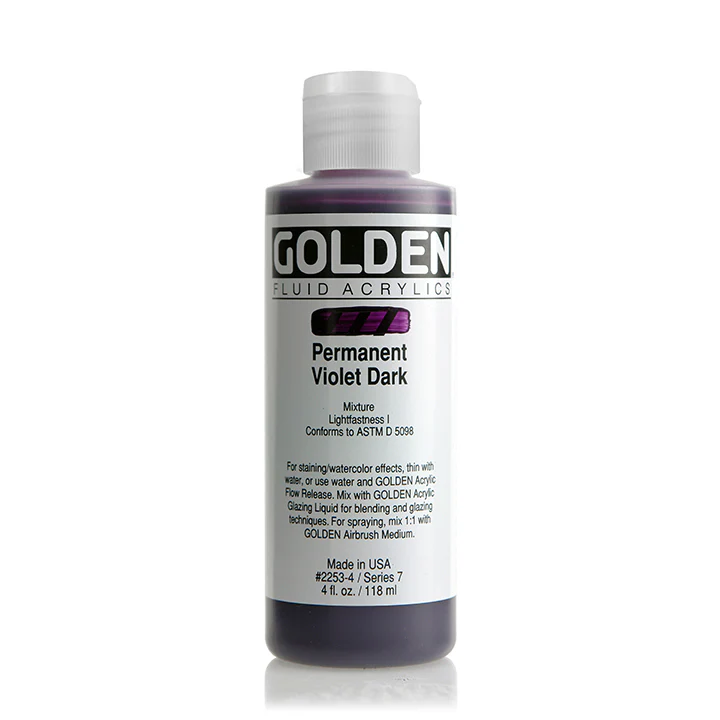 Golden Fluid Acrylics, 4oz Bottle - Image 15