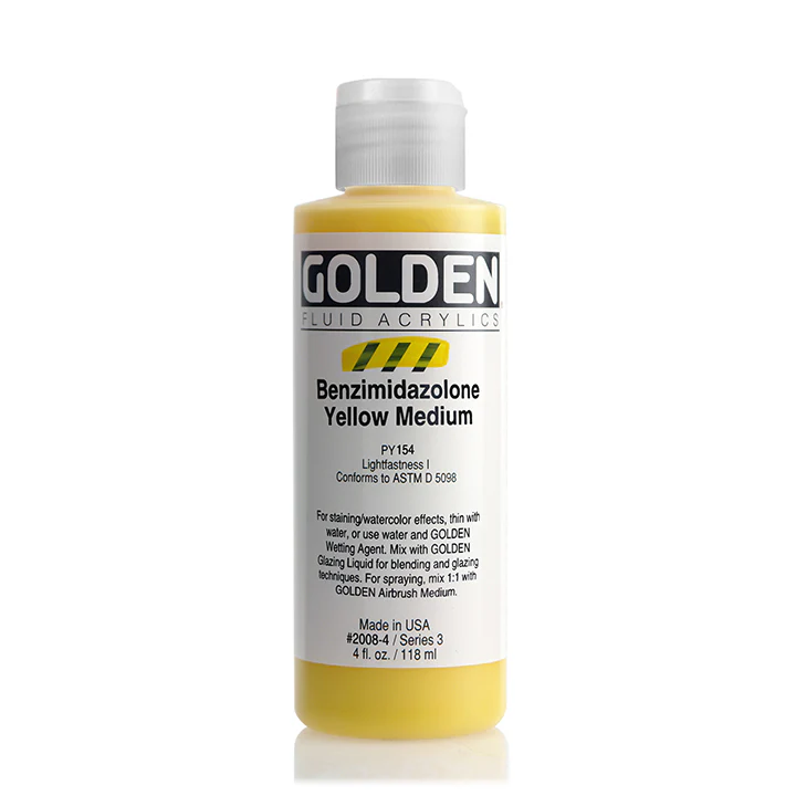 Golden Fluid Acrylics, 4oz Bottle - Image 2