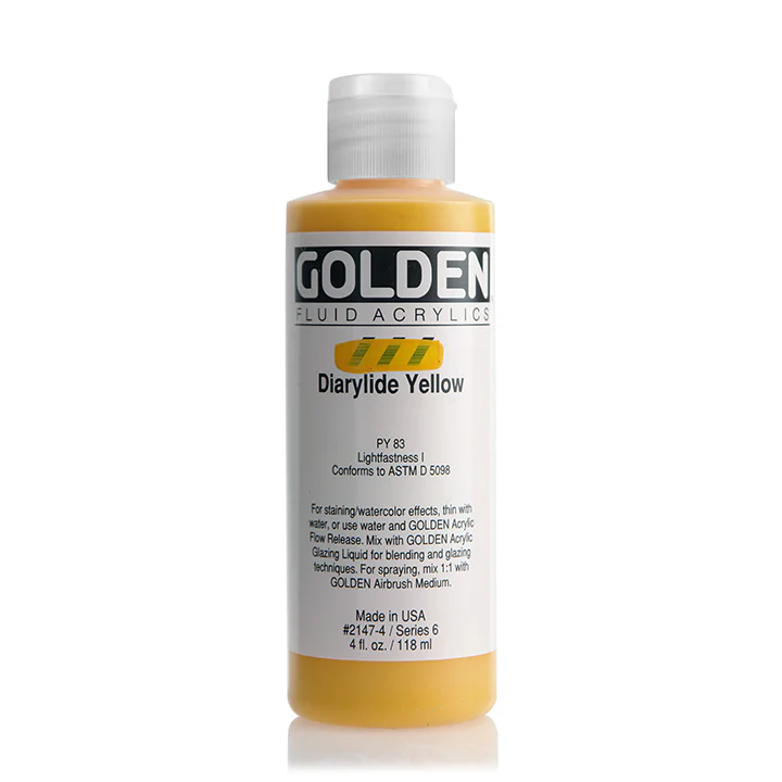 Golden Fluid Acrylics, 4oz Bottle - Image 7
