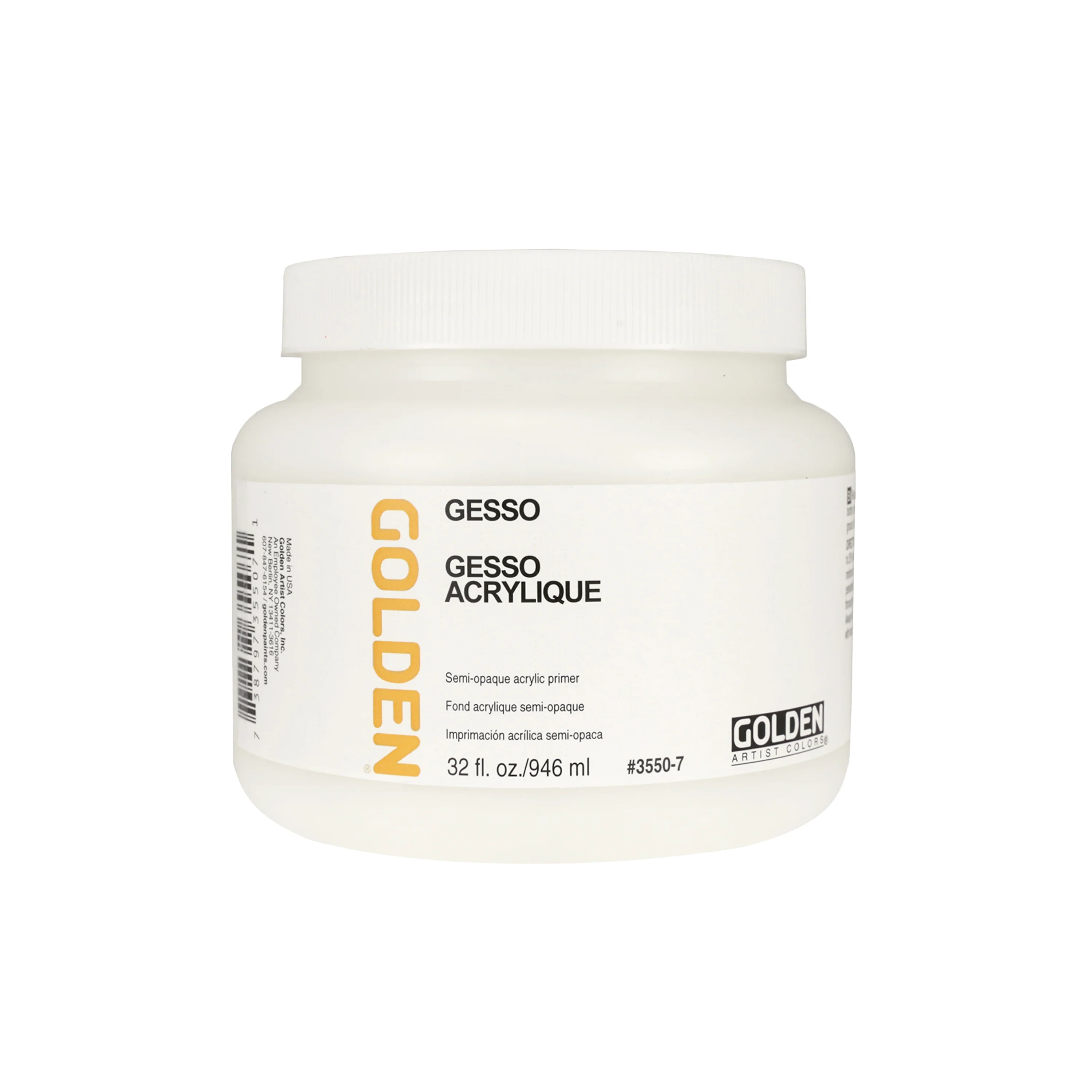 GOLDEN White Gesso in Various Sizes - Image 3