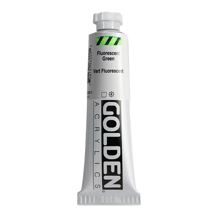 Golden Heavy Body Fluorescent & Phosphorescent Colors 2oz - Image 10
