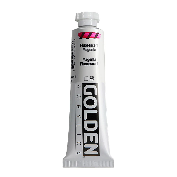 Golden Heavy Body Fluorescent & Phosphorescent Colors 2oz - Image 4
