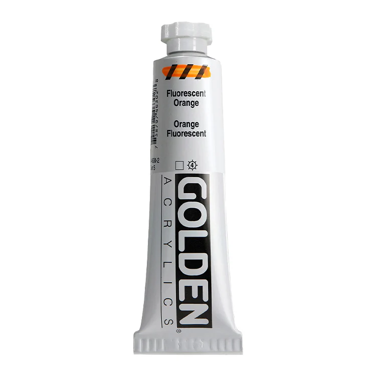 Golden Heavy Body Fluorescent & Phosphorescent Colors 2oz - Image 5