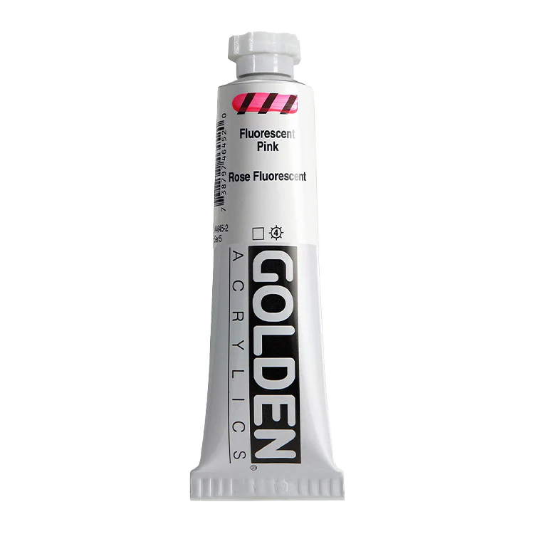 Golden Heavy Body Fluorescent & Phosphorescent Colors 2oz - Image 6
