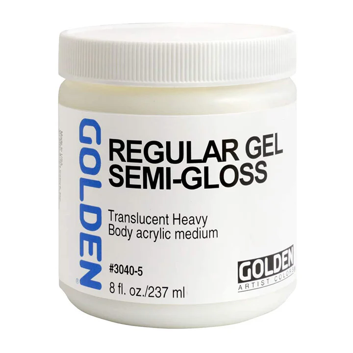 GOLDEN Regular Gel Mediums 8oz or 32oz - Image 4