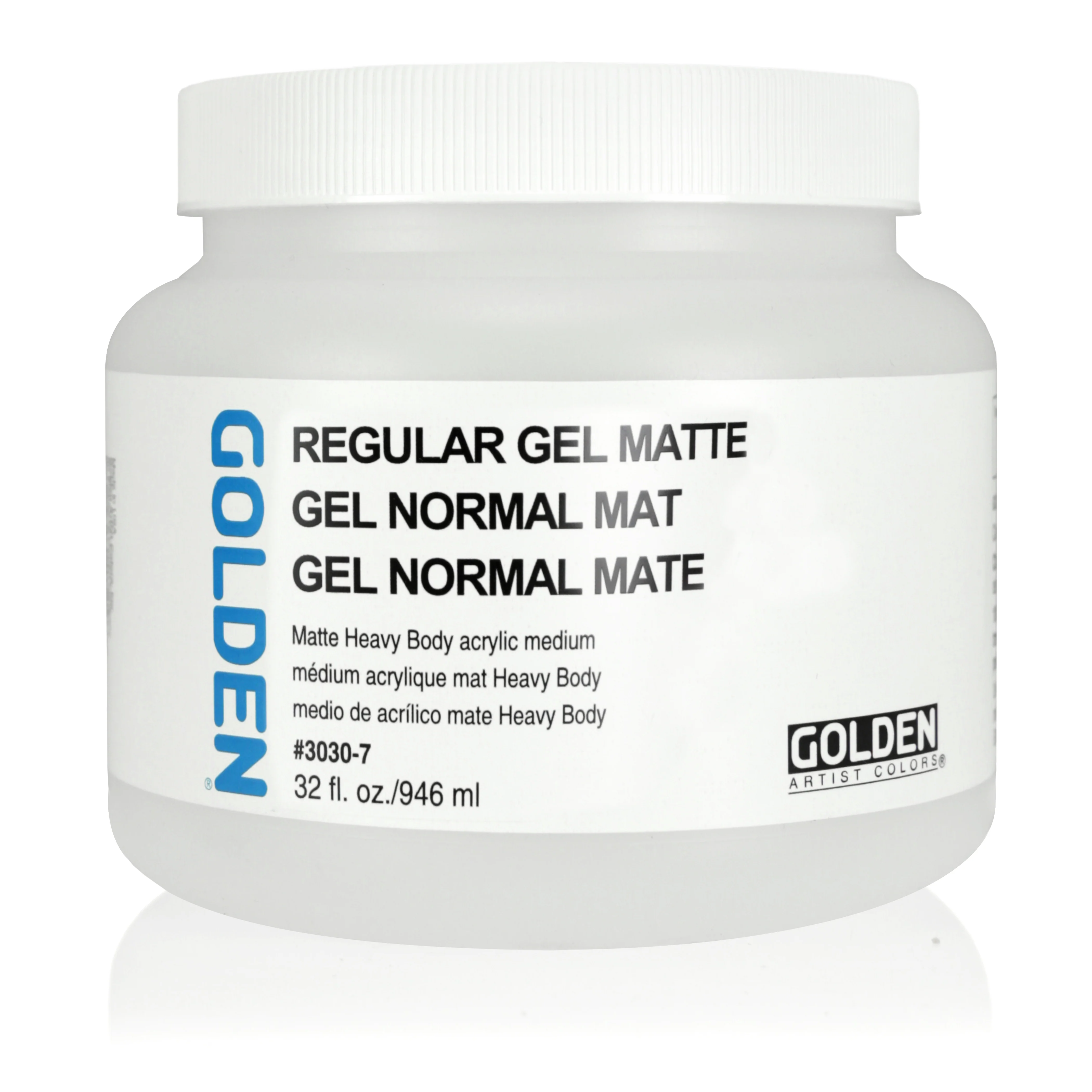 GOLDEN Regular Gel Mediums 8oz or 32oz - Image 5