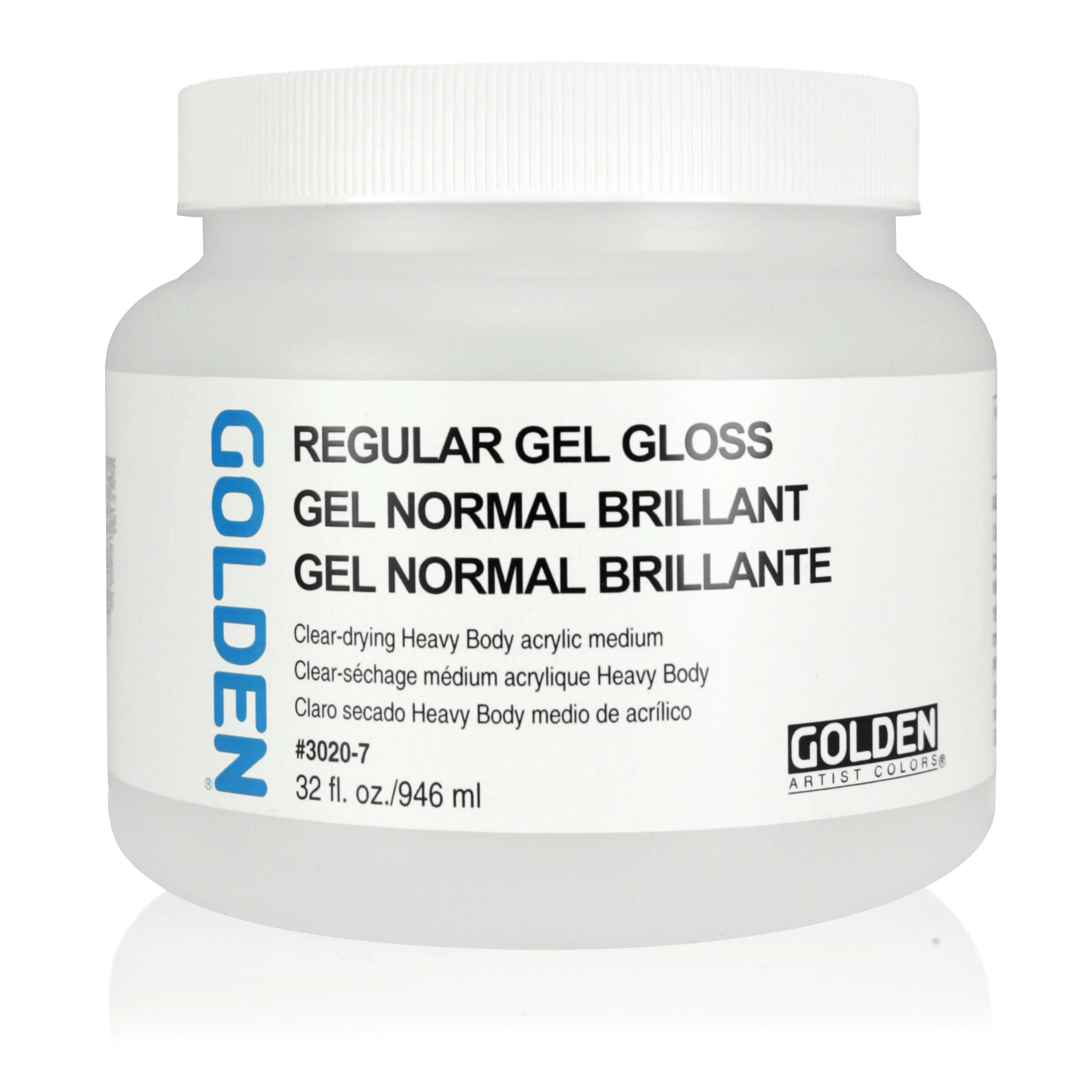 GOLDEN Regular Gel Mediums 8oz or 32oz - Image 6