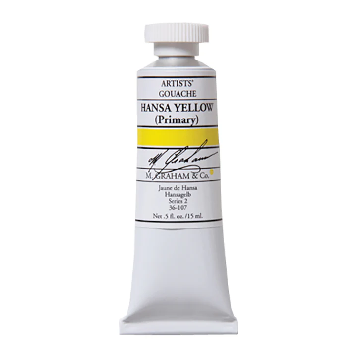 M.Graham Artist Gouache- 15ml in Various Colors - Image 2