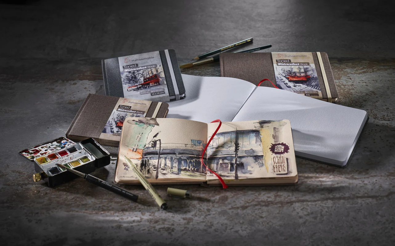 Hahnemühle Toned Watercolor Books - Image 9