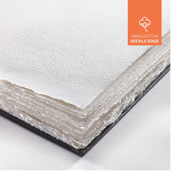 Hahnemühle Watercolour 100% Cotton Deckle Edge Book In Various Sizes - Image 5