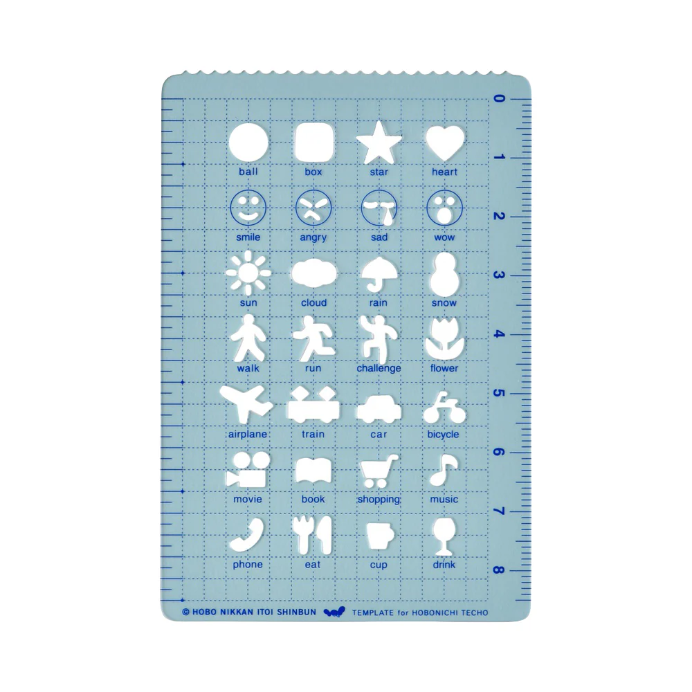Hobonichi Stencils in Various Designs - Image 3