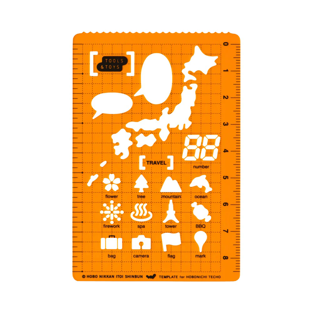 Hobonichi Stencils in Various Designs - Image 4