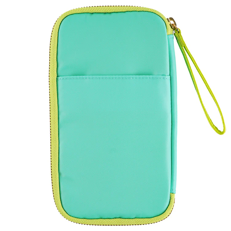 Hobonichi Techo 2026 Aqua Lime Small Drawer Pouch - Image 2