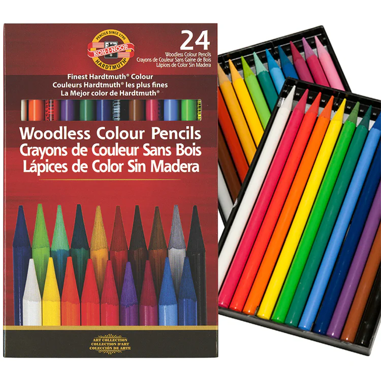 Koh-I-Noor Woodless Colored Pencil Sets - Image 3