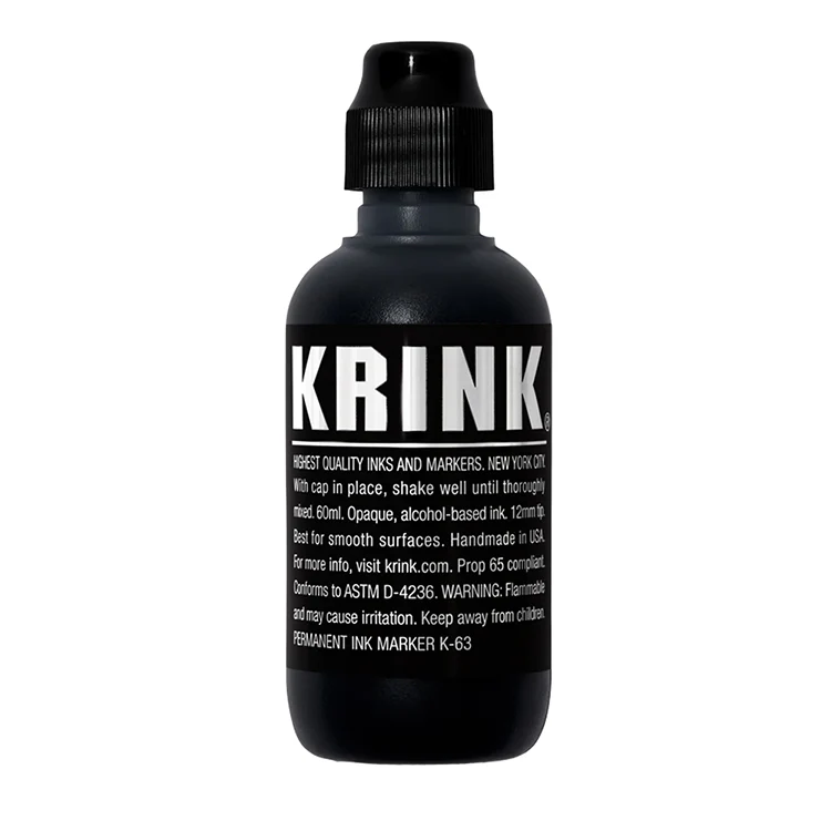 KRINK K-63 Super Black Ink Marker