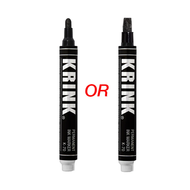 KRINK K-70 Super Black Ink Marker - Image 2