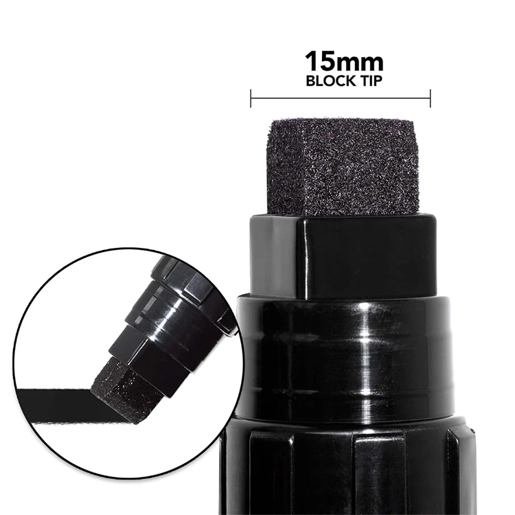 KRINK K-51 Super Black Ink Marker - Image 2