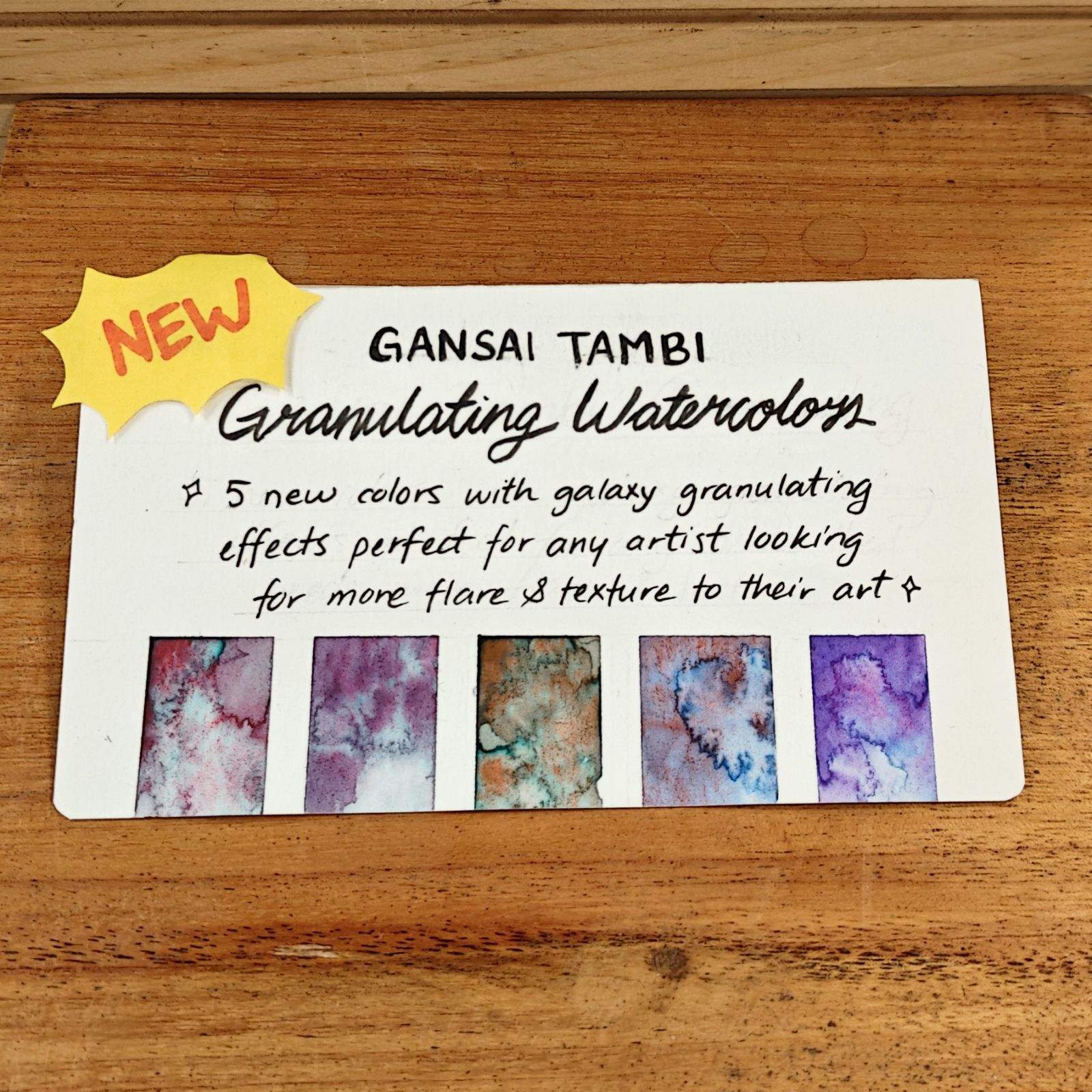 Kuretake Gansai Tambi Granulating Watercolor Set No. 1 - Image 2